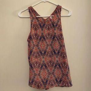 Women’s Muticolored Flowing Tank Top - Xhilaration